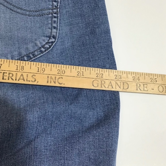 Lee Capri Wave Jeans Womens Plus Sz 20M Mid Rise Wave Regular Fit School Casual - Picture 12 of 14